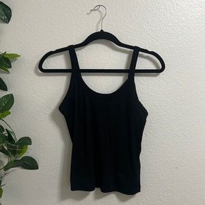 Wild fable square back crop tank — size s